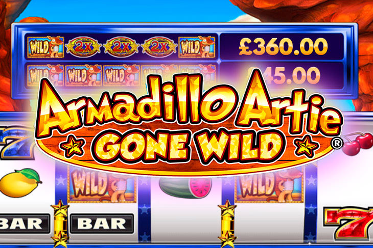 Armadillo Artie Gone Wild - DWG slot at Slots Gem Casino Casino