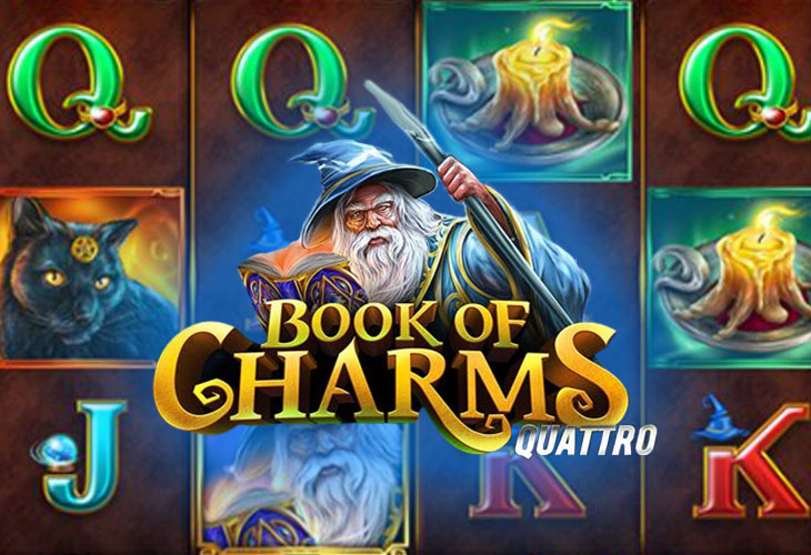 Book of Charms Quattro - Stakelogic slot at Slots Gem Casino Casino